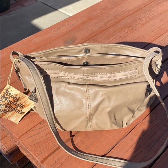 Stone Mountain Leather Light Brown Purse